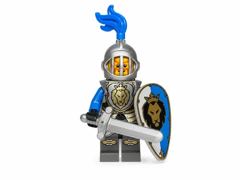 LEGO Castle Kings Crown Knight Lion Head Armor Minifigure set 70402 cas523