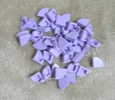 LEGO Tile, Round 1 x 1 Quarter Lavender no. 25269 (Qty 50) *NEW*