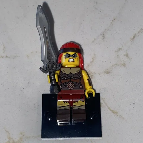 Lego Fierce Barbarian Minifigure Collectible Series 25 71045 CMF Lot Retired Bat
