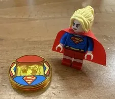 LEGO® DC Super Heroes Supergirl Minifigure With Tag Dimensions 71340 dim040