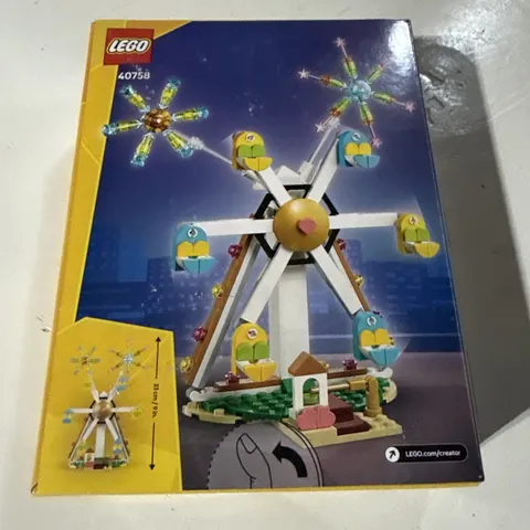 Lego 40758 Celebration: Ferris Wheel with Fireworks New Sealed Same Day Ship