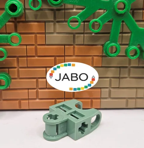(S13 / 8 / 3) LEGO Technic 32174 Axle Connector 2 x 3 Axle Connector Sand Green