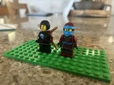 LEGO Ninjago Nya Minifigure Lot: Skybound (njo245) & Ninja / Deepstone (njo212)