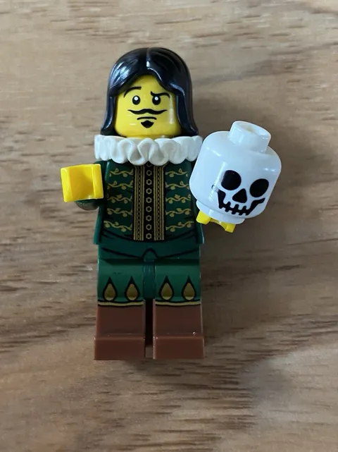 LEGO Thespian Actor Minifigure Series 8 Shakespeare