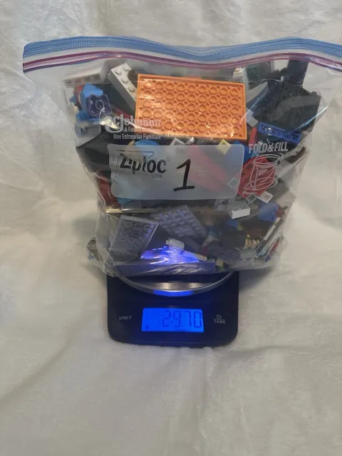 1 gallon bag of legos Pieces Random Mixed Lego
