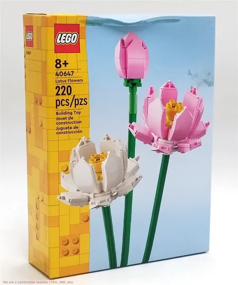 LEGO Lotus Flowers Building Toy Set 40647 SEE DETAILS