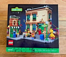 LEGO 21324 - 123 Sesame Street - Lego Ideas - New and Sealed