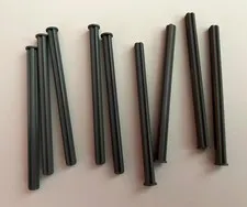 LEGO DARK GRAY TECHNIC AXLE 8L w STOP (9 pieces) #87083 Parts Bricks