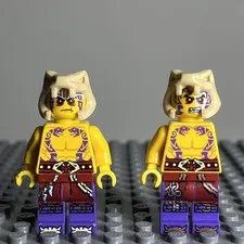 Lego Ninjago Krait Sleven Minifigure Lot njo0120 njo0115 - damaged - 1M