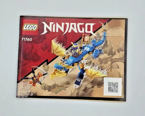 LEGO Instruction Manual 71760 Jay's Thunder Dragon EVO Ninjago No Bricks
