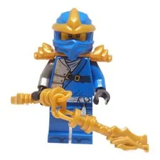 LEGO NINJAGO Jay ZX Legacy Update Minifigure with Sword Weapon 71866 Ninja