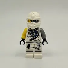 LEGO NINJAGO Tournament of Elements Zane Battle Damage NJO0228 Tournament Robe