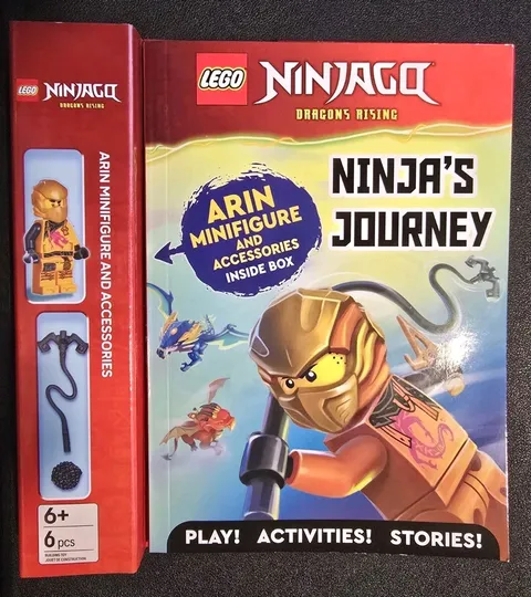 LEGO NINJAGO DRAGON'S RISING RARE ARIN MINIFIGURE &  ACCESSORIES  njo0921 New