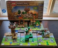 Complete + Box + Instructions Lego Set 21135 Minecraft "The Crafting Box 2.0"