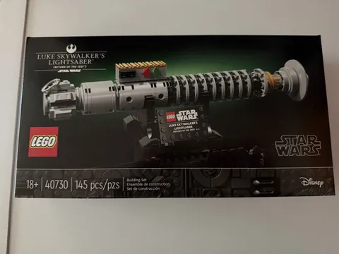 LEGO Star Wars Luke Skywalker’s Lightsaber Brand New In Sealed Box 40730 | 145pc