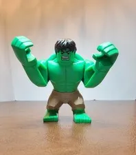 Lego Hulk 6868 Big Figure Dark Tan Pants Super Heroes Avengers Minifigure sh0013