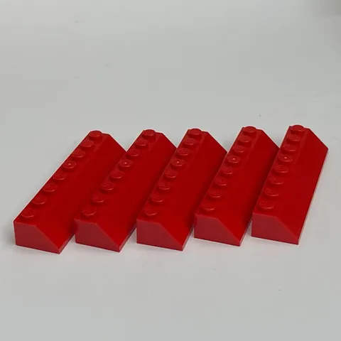 Lego 4445 Red Replacement Parts Pieces Lot of 5