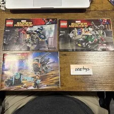 LEGO Super Heroes 76015, 76036, 76102 Instructions Manual Only