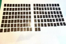 132 pieces Black Genuine Lego 2 x 3 Plate Prt 3021 Goth Castle Star Wars WYSIWYG