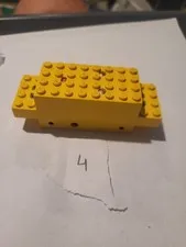 Lego Electric Train Motor ~ 4.5V  Yellow 12X4X3 - TypeD Railway - Working