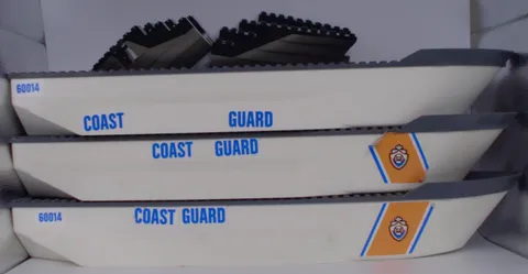 Lego Boat Hull Lot Of 4