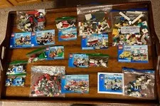 100% Complete LEGO CITY Bulk Lot with Instruction Manuals (10 Sets)