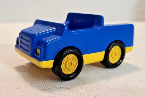 Vintage Lego Duplo Vehicle Car Blue with Yellow Base 2218c01 set 9179