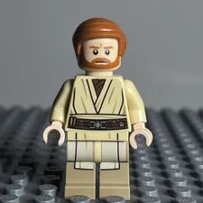 LEGO Star Wars Episode 3 Obi-Wan Kenobi Minifigure (75040) sw0535 - 1K