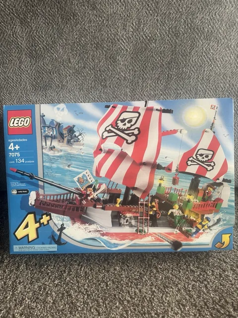 Captain Redbeard's Pirate Ship (7075) Marvelous Condition