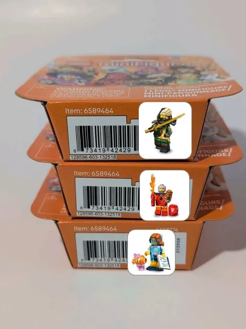 LEGO Minifigure Series 29 Bionicle Cosplayer, Mysterious Ronin, Marine Biologist
