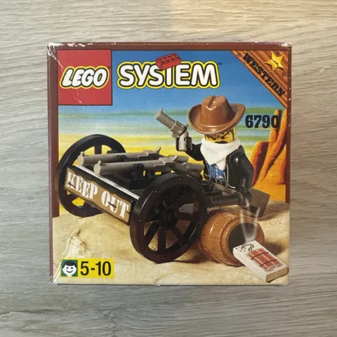 LEGO Western: Bandit with Gun (6790) Rare Vintage Set 1997 New Sealed In Box