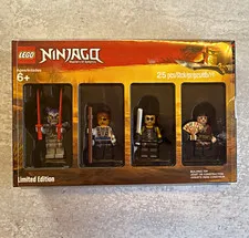 New! LEGO NINJAGO Masters of Spinjitzu Limited Edition Minifigure Pack 25 pcs 6+