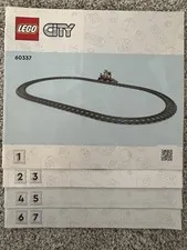 LEGO City Express Passenger Train (set 60337) Instruction Manuals Only.