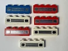 LEGO 7 vintage vintage car grille and headlights pattern