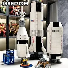 Unofficial NASA Apollo Saturn V (92176) - Same Quality Remake Without Box