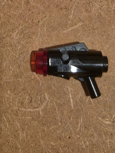 Lego 10x Black Star Wars Minifig Blaster Shooter Gun Weapon