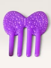 PURPLE Comb My little Pony Barbie Doll replacement LOL OMG Clone Bratz 1”