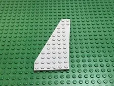 1976 LEGO Old Light Gray Wedge Plate 7x12 LEFT w/‘Pat Pend’ Obscured 1560 #3586