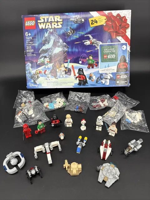 LEGO 75279 Star Wars Advent Calendar Darth Vader Complete with box and figures