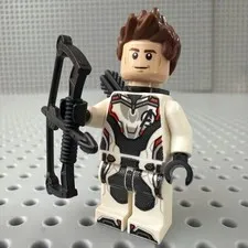 LEGO Hawkeye Minifigure Endgame White Jumpsuit sh0570