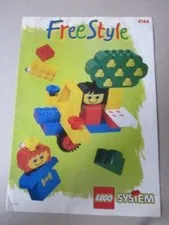 Lego System 4144 Free Style Building Instructions Instruction