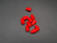 LEGO - 10x - Cone - Cone - 1x1 - Red - Red - 4589