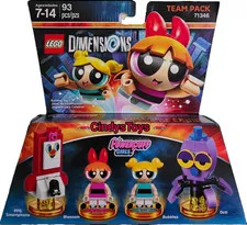 Powerpuff Girls Lego — Dimensions Team Pack — 2 Packs Included New/Sealed