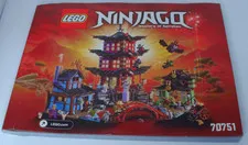 LEGO NINJAGO 70751 Temple of Airjitzu Manual Only