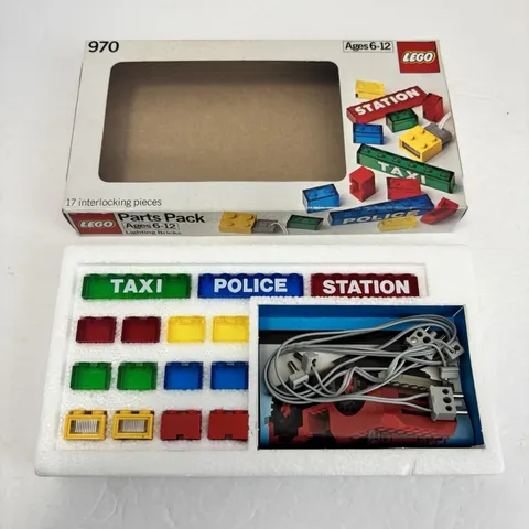 LEGO Lighting Bricks Parts Pack 970 Classic Complete with Manual and Box