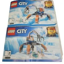 LEGO City Arctic Ice Crawler 60192 Instruction Manuals Book 1 & 2 ONLY