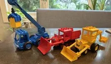 Lot of 3 Bob The Builder Duplo Lego Figures, Figures Only, See Notes