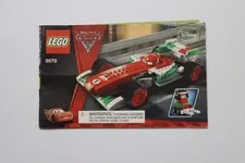 LEGO® Disney™ Cars 2 8678 Ultimate Build Francesco Instruction Manual Only!