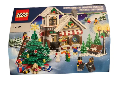 Lego Creator 10199 Winter Village Toy Shop INSTRUCTION MANUAL BOOKLET ONLY