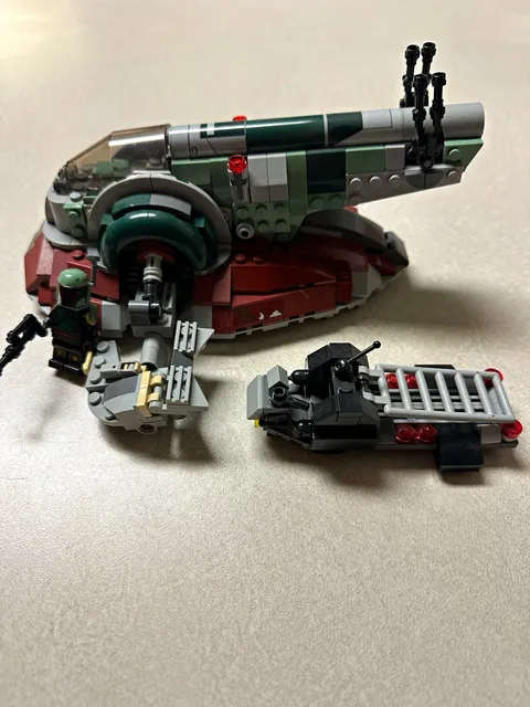 LEGO Star Wars Boba Fett’s Starship no instructions or box